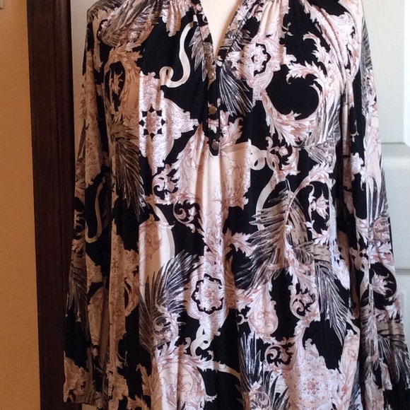 Belle by Kim Gravel Tops - Smock Style Blouse